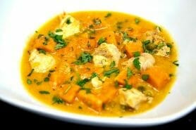 Curry de poulet aux patates douces au Thermomix