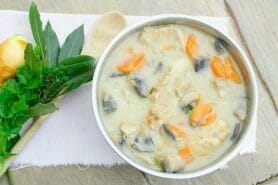 Filet mignon façon blanquette au Thermomix