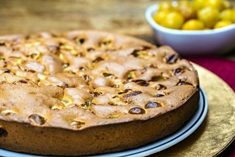 Gâteau Lorrain aux mirabelles