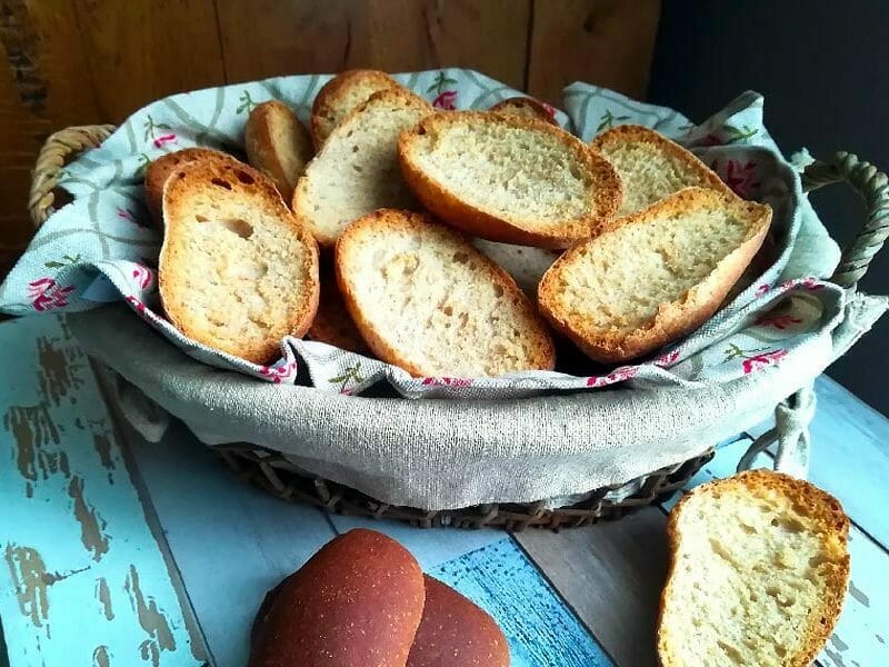 Petits pains grillés au Thermomix