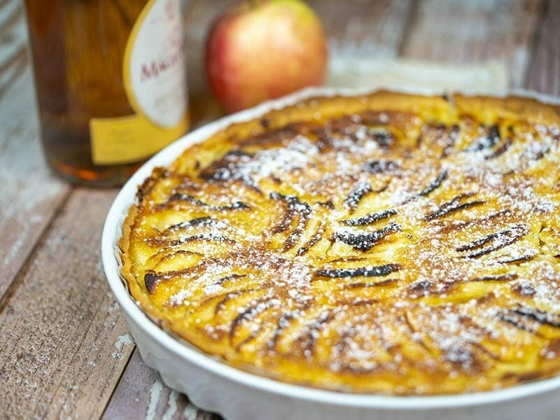 Tarte normande aux pommes au Thermomix