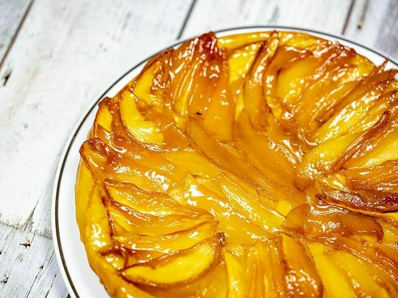 Tarte tatin à la mangue au Thermomix