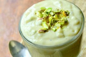Crème dessert à la pistache au Thermomix