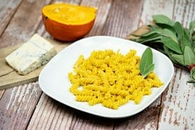Fusilli à la crème de potimarron et gorgonzola au Thermomix