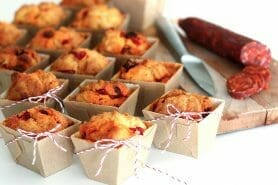 Muffins au chorizo au Thermomix