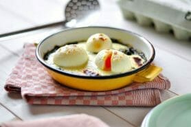 Oeufs à la florentine au Thermomix