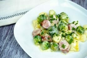 Potée de choux de Bruxelles au Thermomix