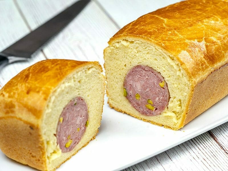 Saucisson brioché facile et rapide : Recette de Saucisson brioché