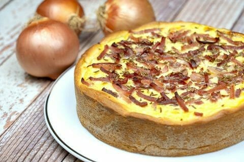 Zwiebelkuchen – gâteau aux oignons