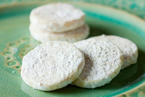 Biscuits fondants  au citron vert