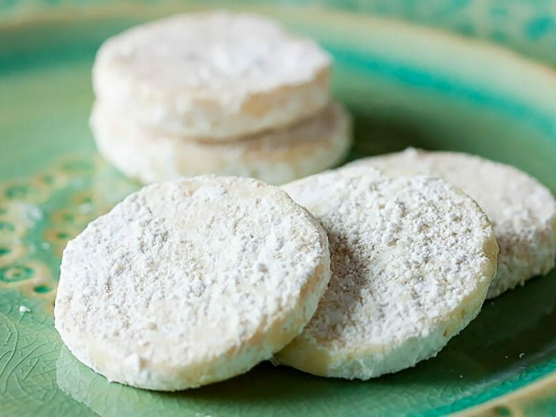 Biscuits fondants  au citron vert au Thermomix