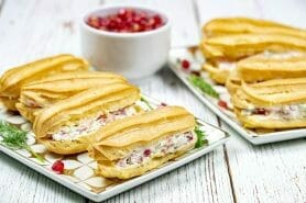 Mini éclairs au saumon fumé au Thermomix