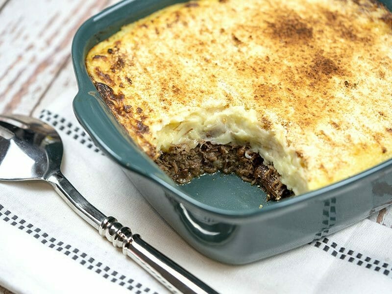 Parmentier de canard aux cèpes au Thermomix