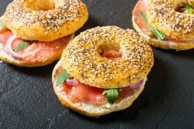 Bagels au saumon fumé au Thermomix