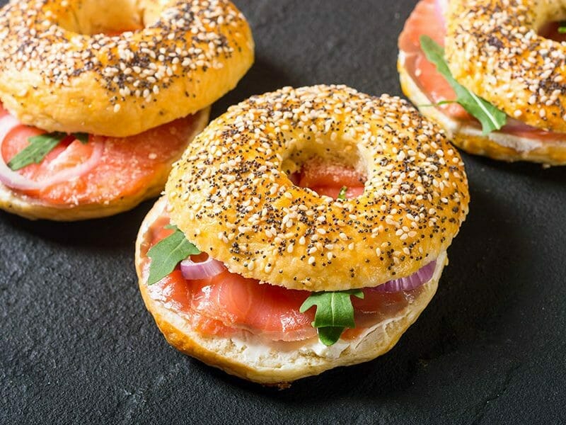 Bagels au saumon fumé au Thermomix