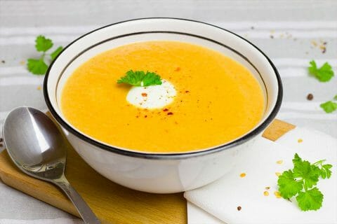 Crème de carottes