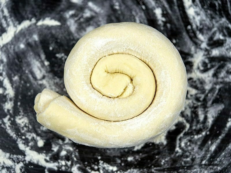 Pâte feuilletée en escargot au Thermomix