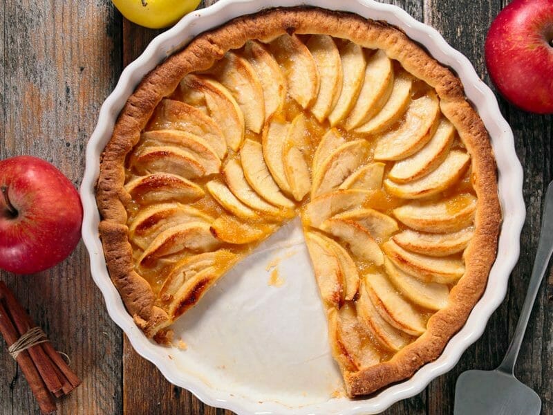 Coloriage Tarte Aux Pommes