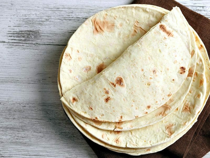 Tortillas de blé au Thermomix