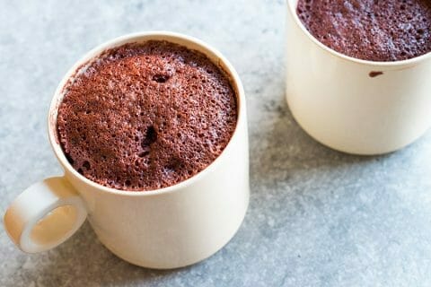 Mug cake poires chocolat