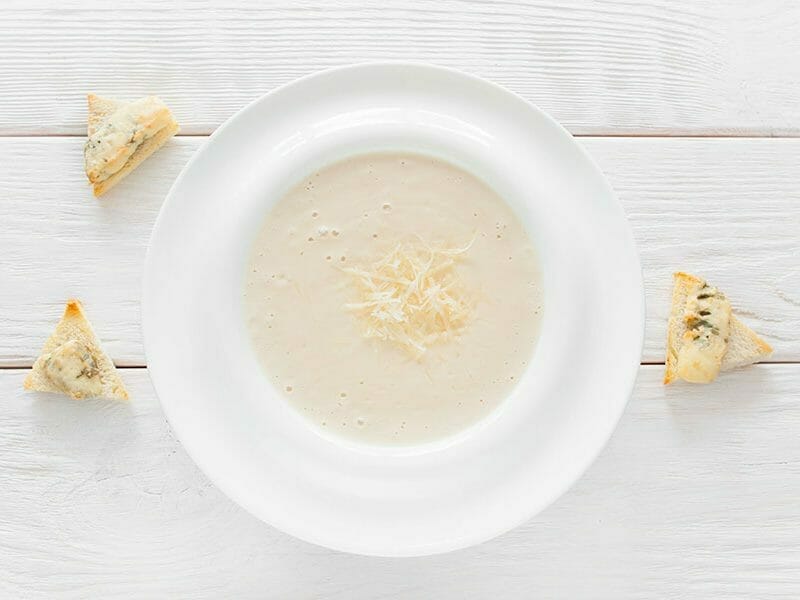 Velouté de céleri-rave au Thermomix