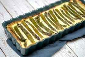 Tarte asperges et ricotta au Thermomix