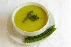 Velouté d’asperges vertes au Thermomix