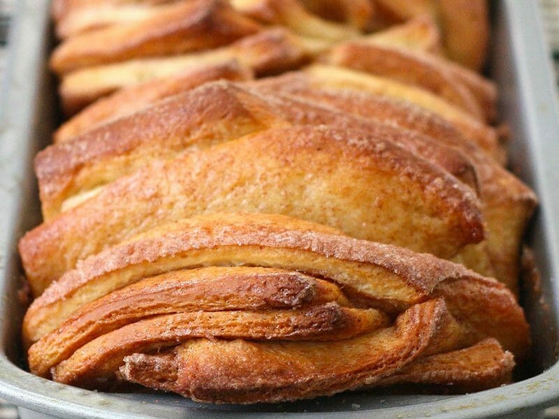 Brioche à effeuiller à la cannelle au Thermomix