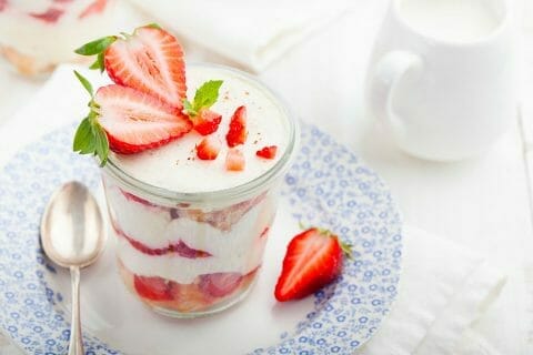 Délices fraises et chocolat blanc