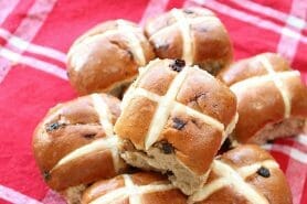Hot cross buns – petits pains anglais de Pâques au Thermomix