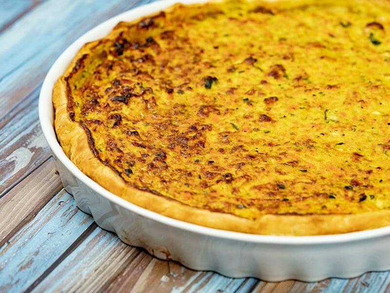 Tarte courgettes et carottes au Thermomix