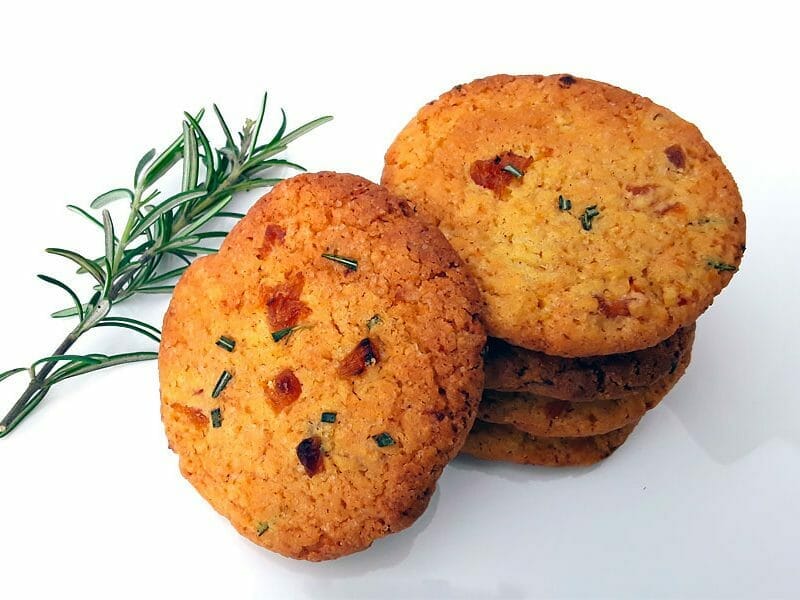 Cookies romarin et abricots au Thermomix