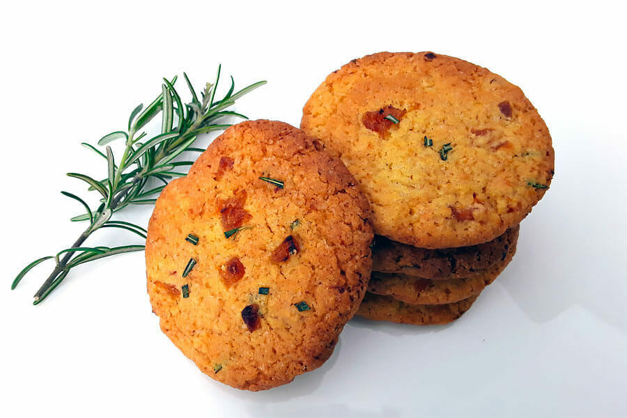Cookies abricots & romarin 