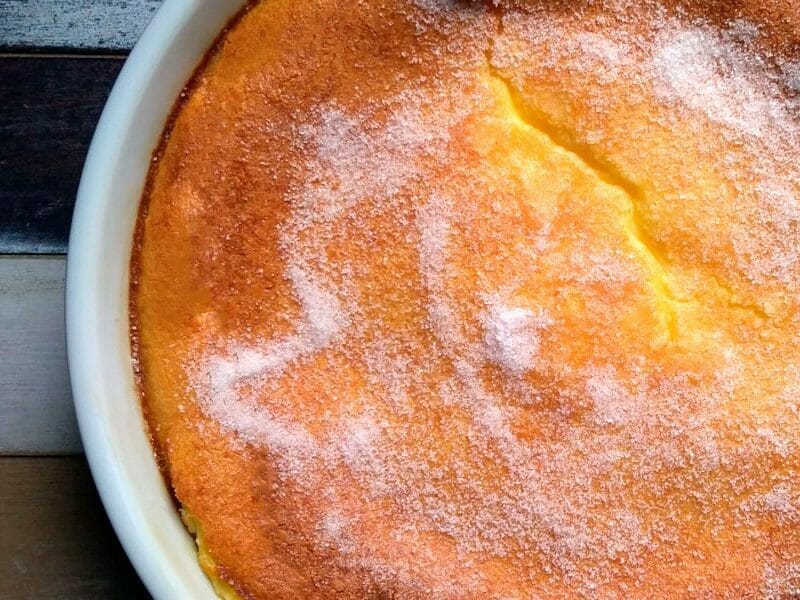 Flan coco aux pruneaux au Thermomix