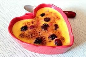 Fruits rouges en sabayon au Thermomix
