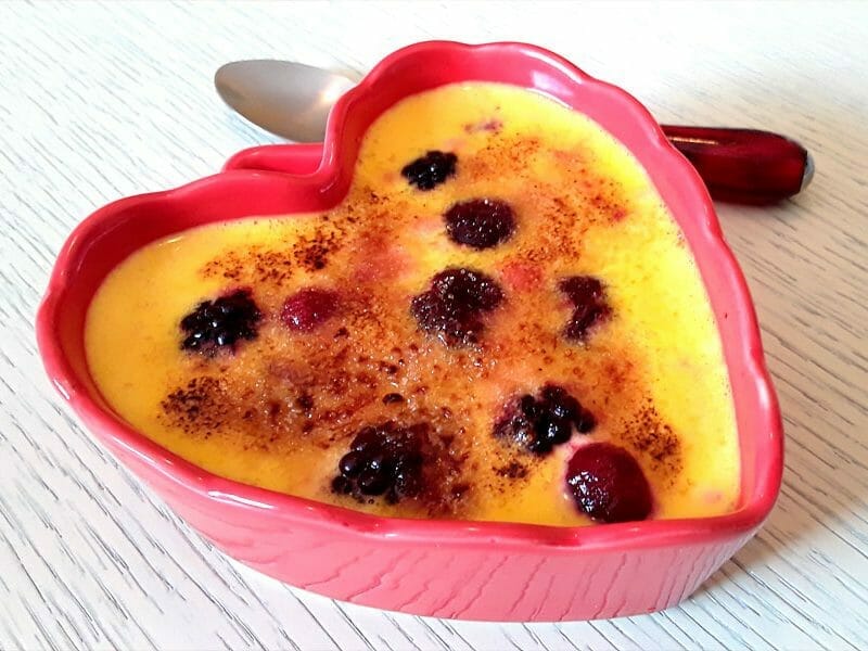 Fruits rouges en sabayon au Thermomix