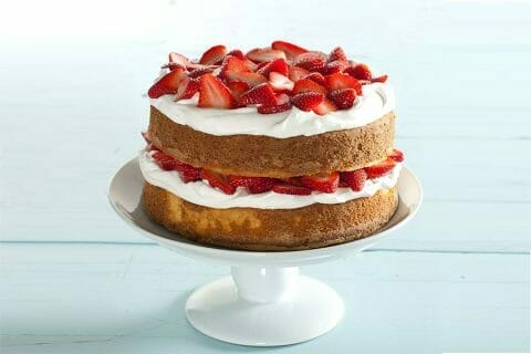 Shortcake aux fraises