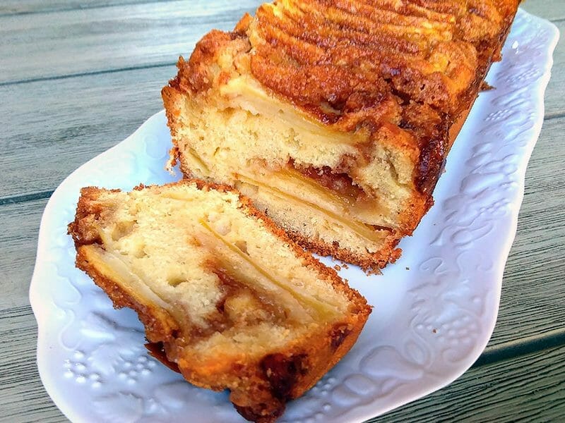 Cake aux pommes à l’ancienne au Thermomix