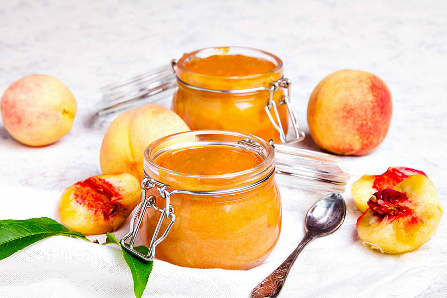 Confiture de pêches au Thermomix Cookomix
