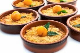 Crumble aux mirabelles au Thermomix