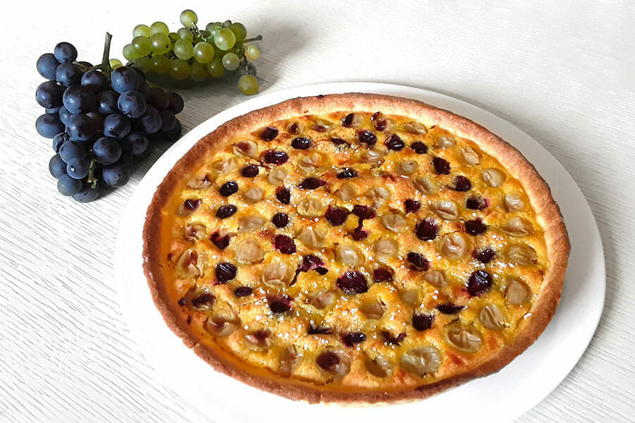 Tarte Aux Raisins Au Thermomix Cookomix