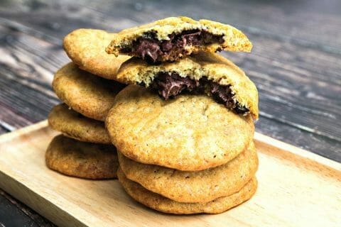 Cookies fourrés au nutella