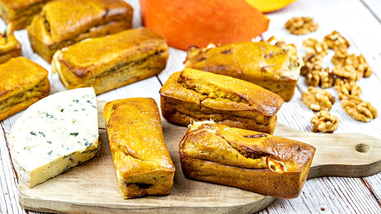 Mini Cake Au Potimarron Noix Et Fourme De Montbrison Au Thermomix
