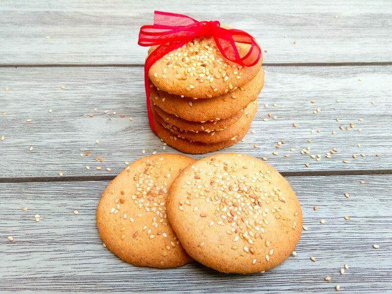 Biscuits au sésame au Thermomix