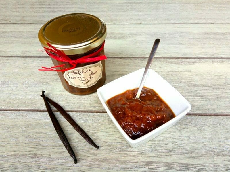 Confiture banane, vanille et rhum au Thermomix