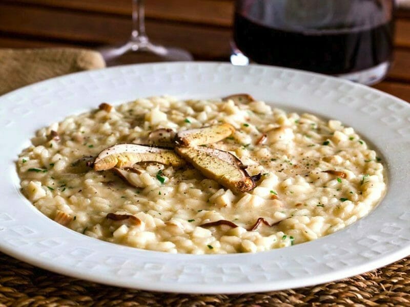 Risotto aux cèpes au Thermomix