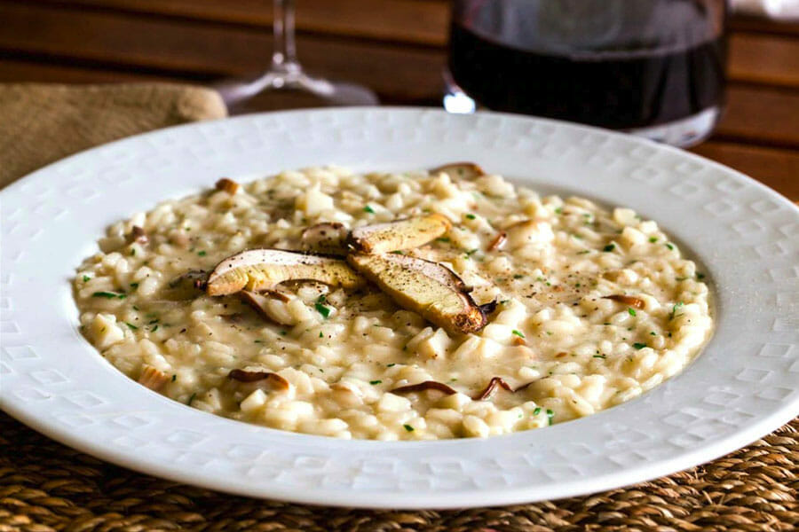 Risotto aux cèpes au Thermomix - Cookomix