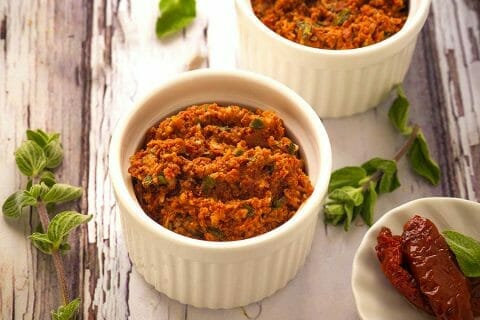 Tartinade de tomates séchées