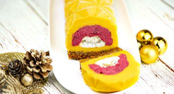Buche De Noel Framboises Et Chocolat Blanc Au Thermomix Cookomix Buche De Noel Framboises Et Chocolat Blanc Au Thermomix Cookomix