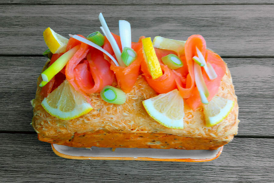 Cake aux deux saumons au Thermomix Cookomix